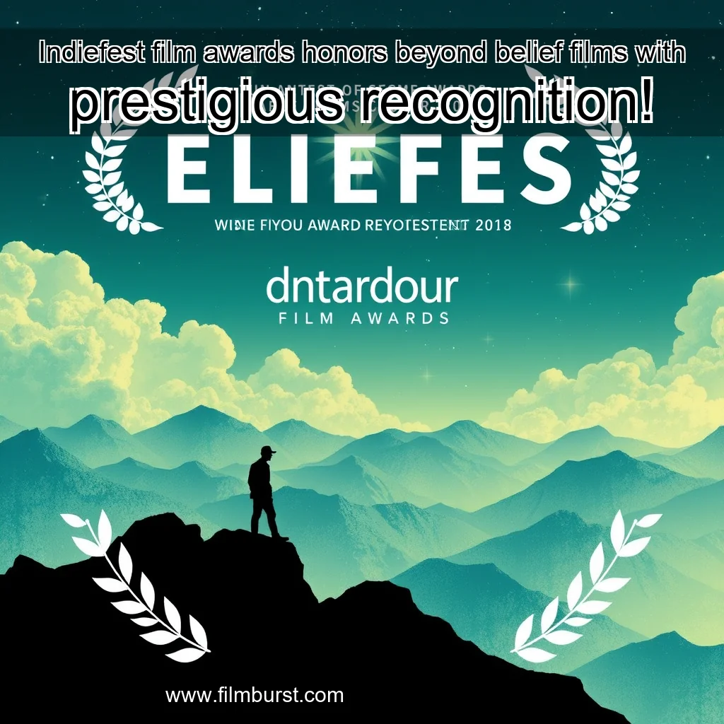 Indiefest Film Awards Honors Beyond Belief Films With Prestigious