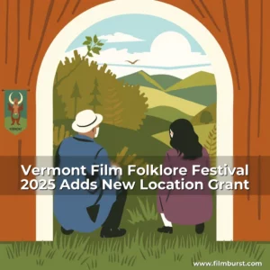 Artistic representation for Vermont Film Folklore Festival 2025 Adds New Location Grant
