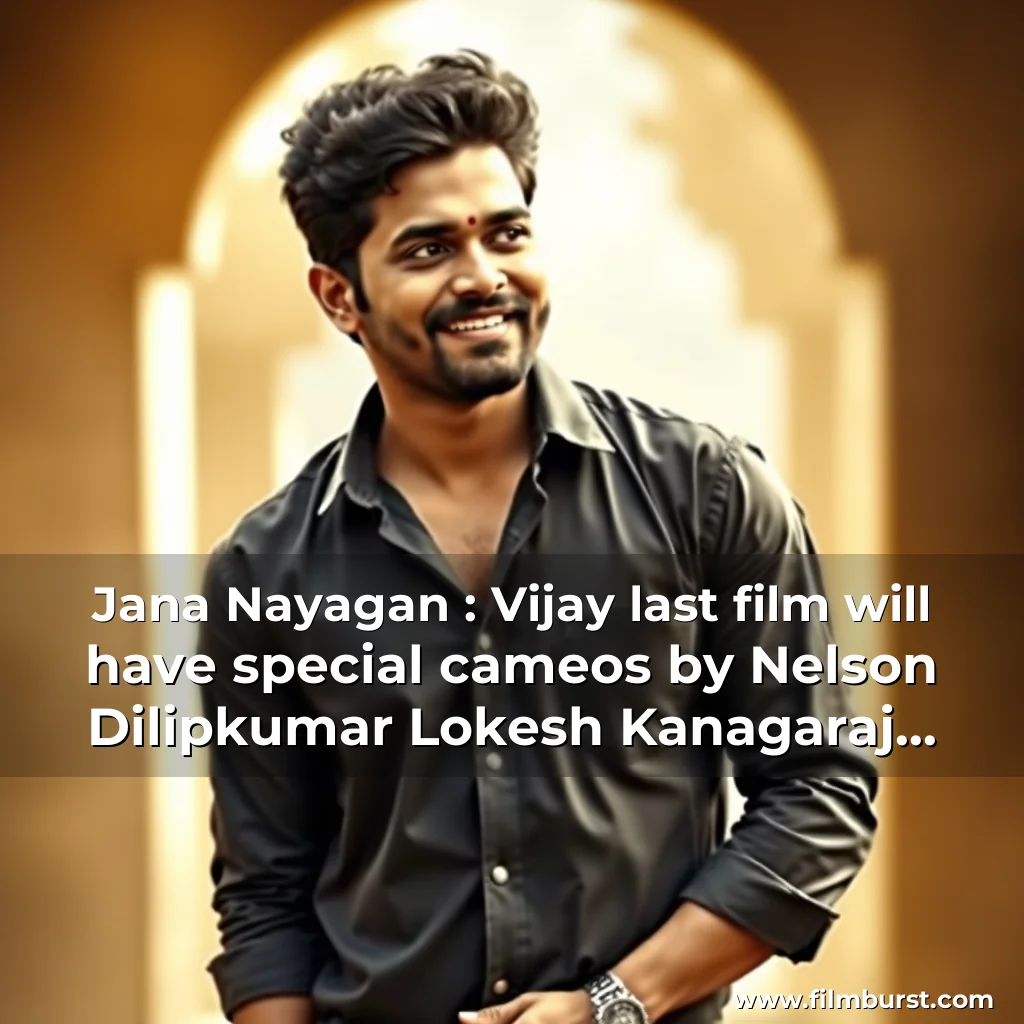 Read more about the article Jana Nayagan : Vijay last film will have special cameos by Nelson Dilipkumar  Lokesh Kanagaraj and Atlee  director drops BIG hint