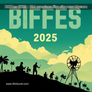 Artistic representation for BIFFes 2025 : CM promises film city near Mysuru