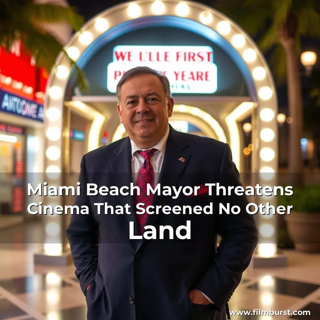 Read more about the article Miami Beach Mayor Threatens Cinema That Screened No Other Land