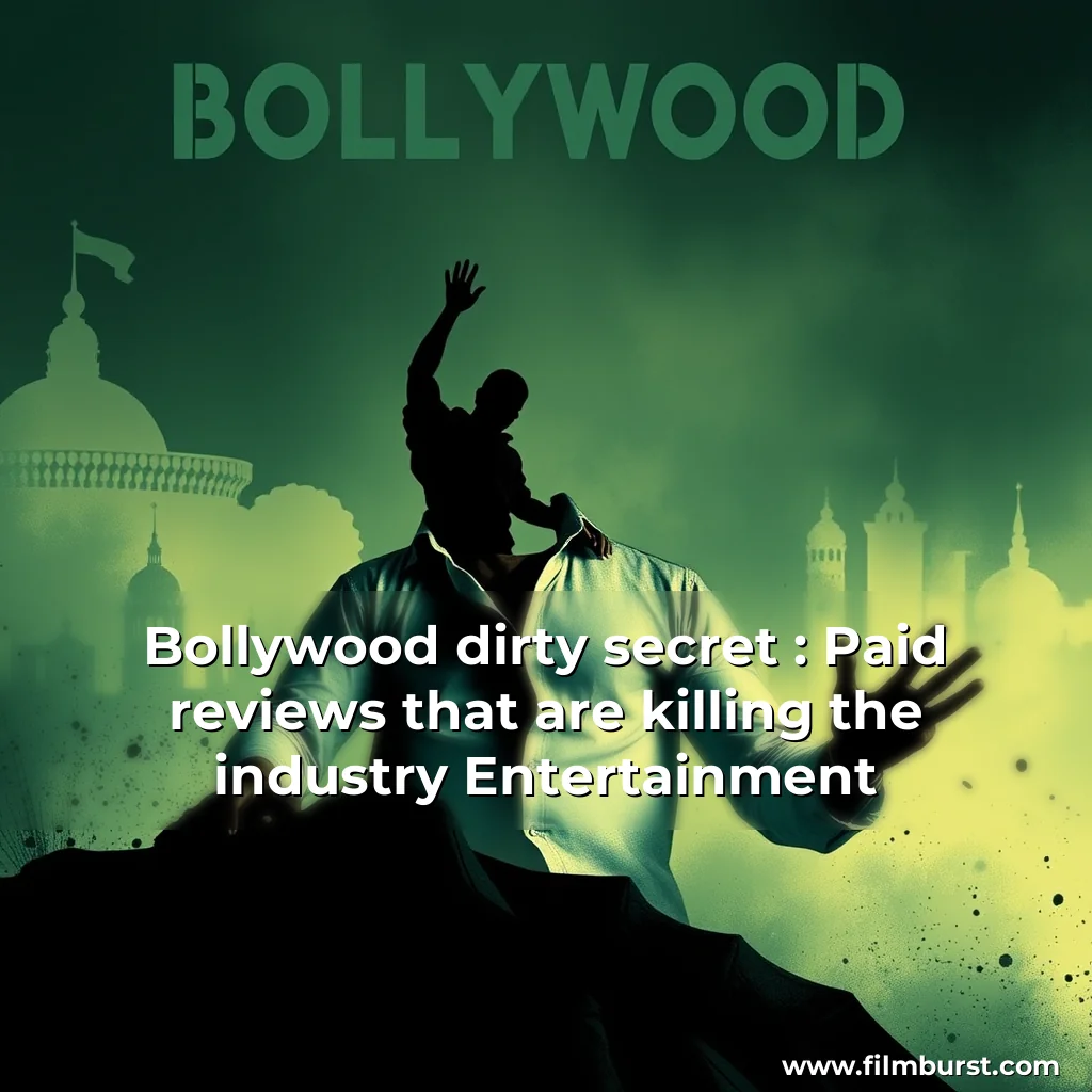 Read more about the article Bollywood dirty secret : Paid reviews that are killing the industry  Entertainment