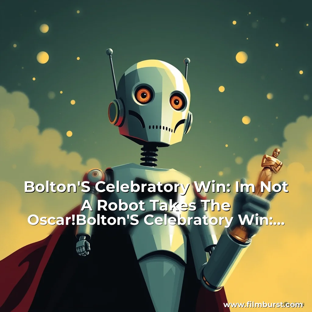 Read more about the article Bolton’S Celebratory Win: Im Not A Robot Takes The Oscar!Bolton’S Celebratory Win: Im Not A Robot Takes The Oscar!