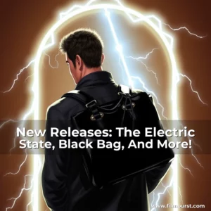 Artistic representation for New Releases: The Electric State, Black Bag, And More!