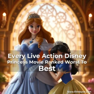 Artistic representation for Every Live Action Disney Princess Movie Ranked Worst To Best