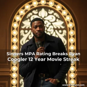 Artistic representation for Sinners MPA Rating Breaks Ryan Coogler 12 Year Movie Streak