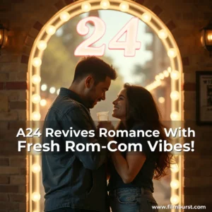 Artistic representation for A24 Revives Romance With Fresh Rom-Com Vibes!
