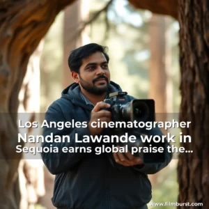 Artistic representation for Los Angeles cinematographer Nandan Lawande work in Sequoia earns global praise the film honored by Amazon MGM at the WaterSprite Film Fest