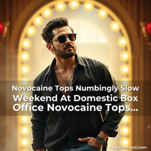 Artistic representation for Novocaine Tops Numbingly Slow Weekend At Domestic Box Office Novocaine Tops Numbingly Slow Weekend At Domestic Box Office.