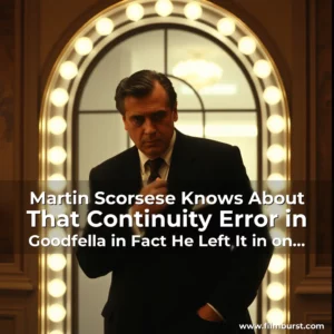 Artistic representation for Martin Scorsese Knows About That Continuity Error in Goodfella in Fact He Left It in on Purpose