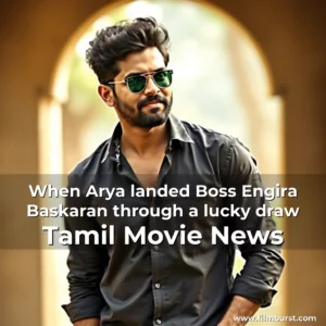Artistic representation for When Arya landed Boss Engira Baskaran through a lucky draw Tamil Movie News