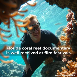 Artistic representation for Florida coral reef documentary is well received at film festivals