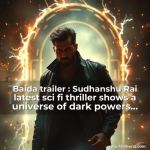 Artistic representation for Baida trailer : Sudhanshu Rai latest sci fi thriller shows a universe of dark powers manipulating time and death