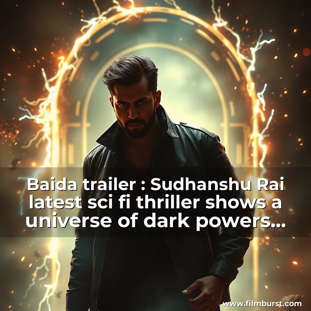 Read more about the article Baida trailer : Sudhanshu Rai latest sci  fi thriller shows a universe of dark powers manipulating time and death