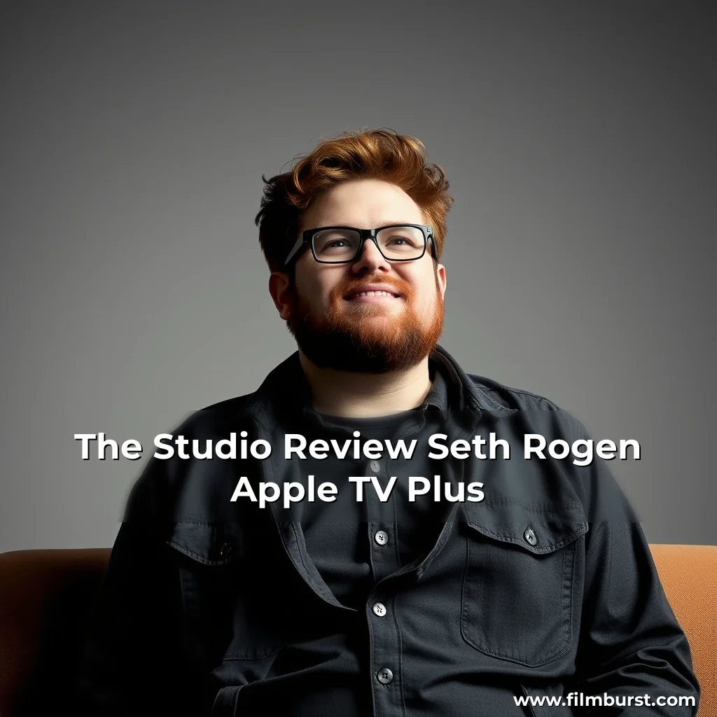 Artistic representation for The Studio Review Seth Rogen Apple TV Plus
