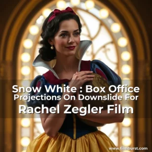 Artistic representation for Snow White : Box Office Projections On Downslide For Rachel Zegler Film
