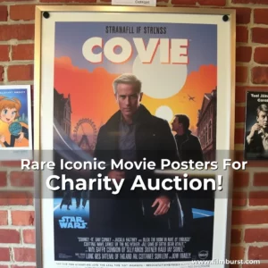Artistic representation for Rare Iconic Movie Posters For Charity Auction!