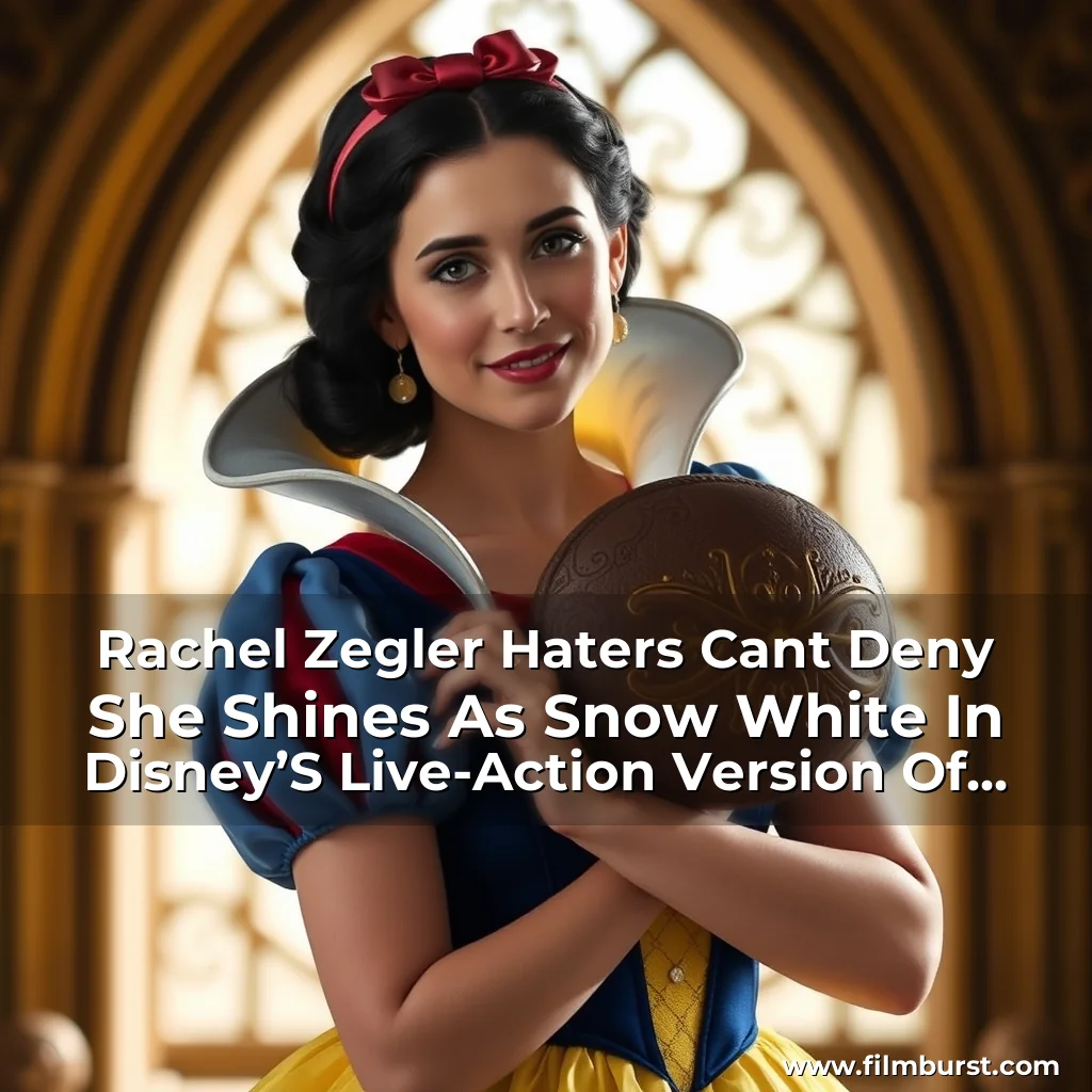 Read more about the article Rachel Zegler Haters Cant Deny She Shines As Snow White In Disney’S Live-Action Version Of The Classic Fairy Tale.