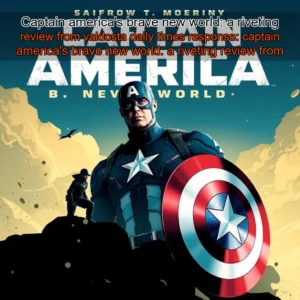 Artistic representation for Captain america's brave new world: a riveting review from valdosta daily times response: captain america's brave new world: a riveting review from valdosta daily times.