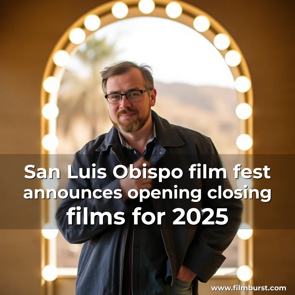 Read more about the article San Luis Obispo film fest announces opening  closing films for 2025
