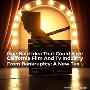 Artistic representation for One Bold Idea That Could Save California Film And Tv Industry From Bankruptcy: A New Tax Credit System!