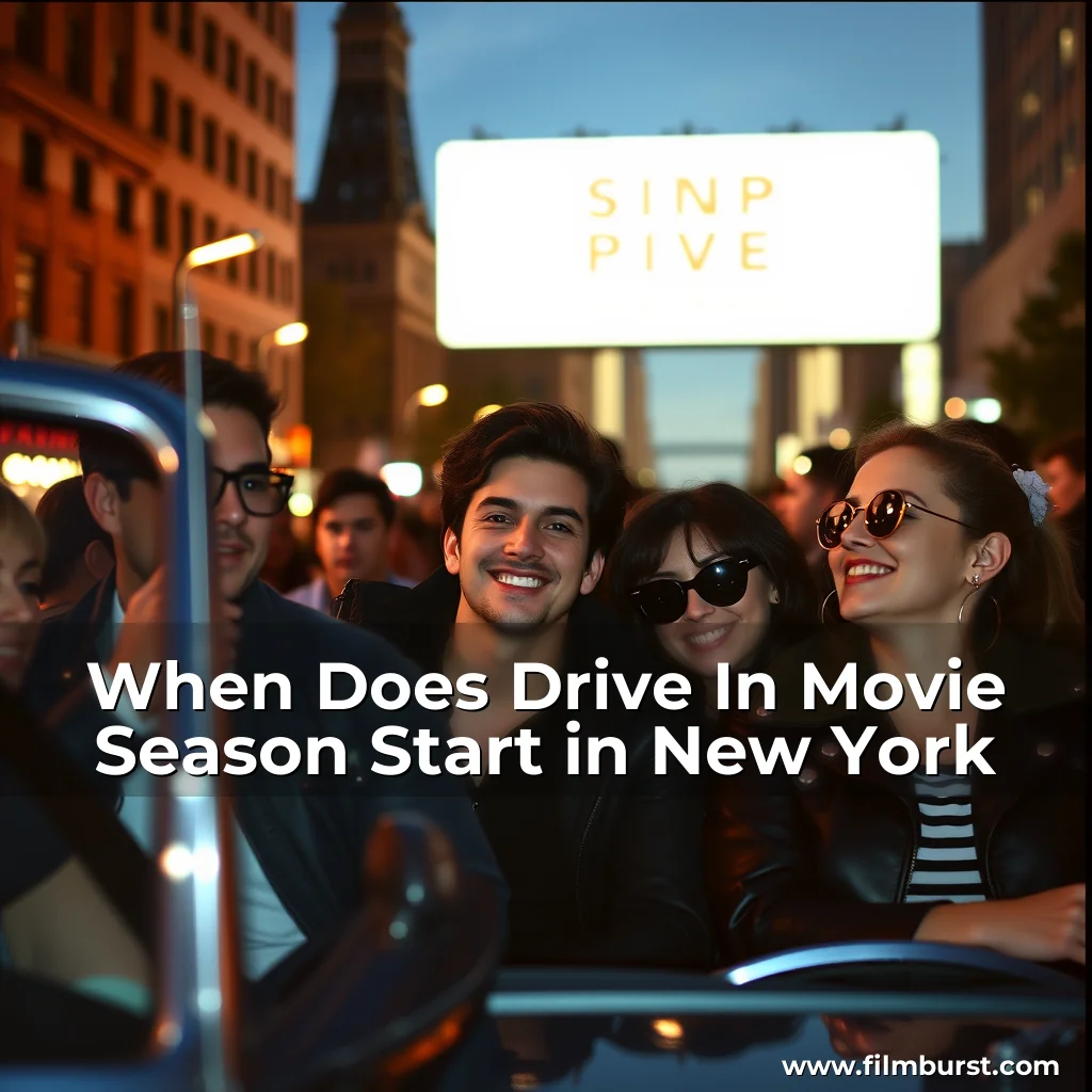 Read more about the article When Does Drive In Movie Season Start in New York