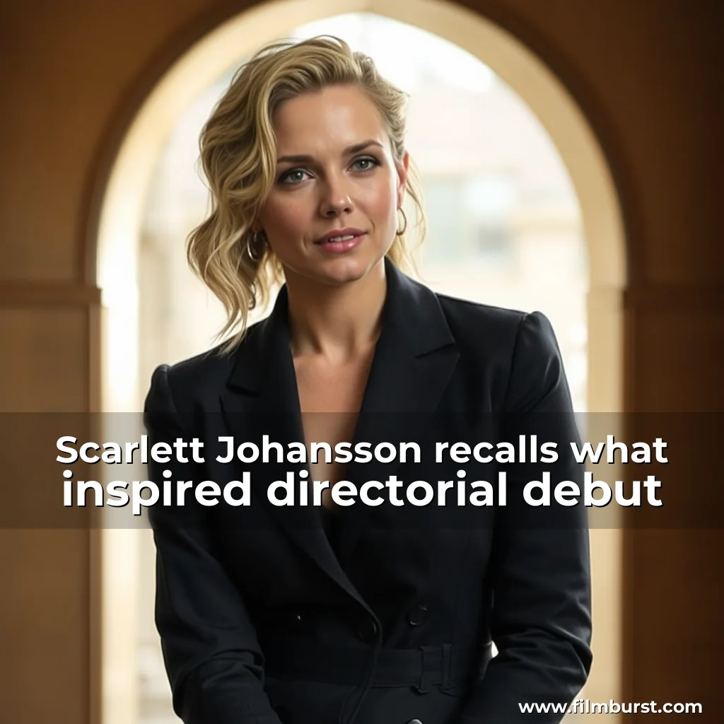 Read more about the article Scarlett Johansson recalls what inspired directorial debut