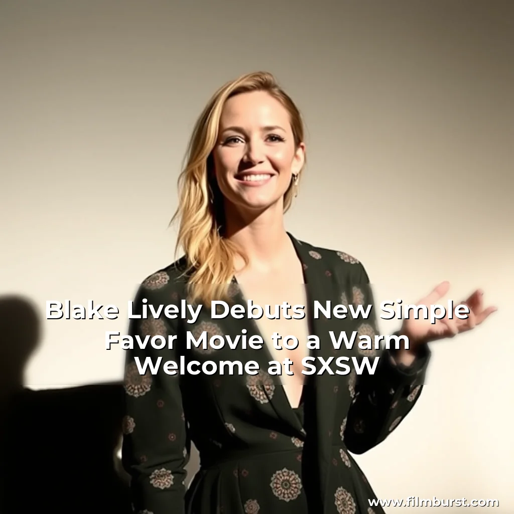 Read more about the article Blake Lively Debuts New Simple Favor Movie to a Warm Welcome at SXSW