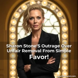Artistic representation for Sharon Stone'S Outrage Over Unfair Removal From Simple Favor!