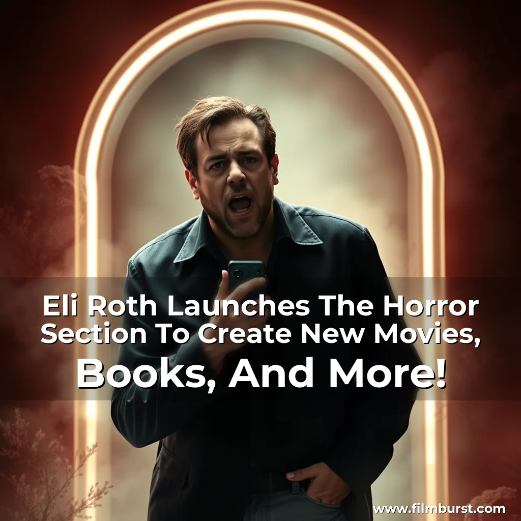 Read more about the article Eli Roth Launches The Horror Section To Create New Movies, Books, And More!