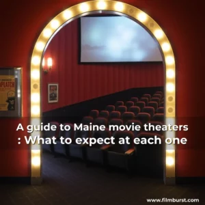 Artistic representation for A guide to Maine movie theaters : What to expect at each one