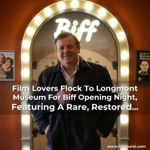 Artistic representation for Film Lovers Flock To Longmont Museum For Biff Opening Night, Featuring A Rare, Restored Classic!
