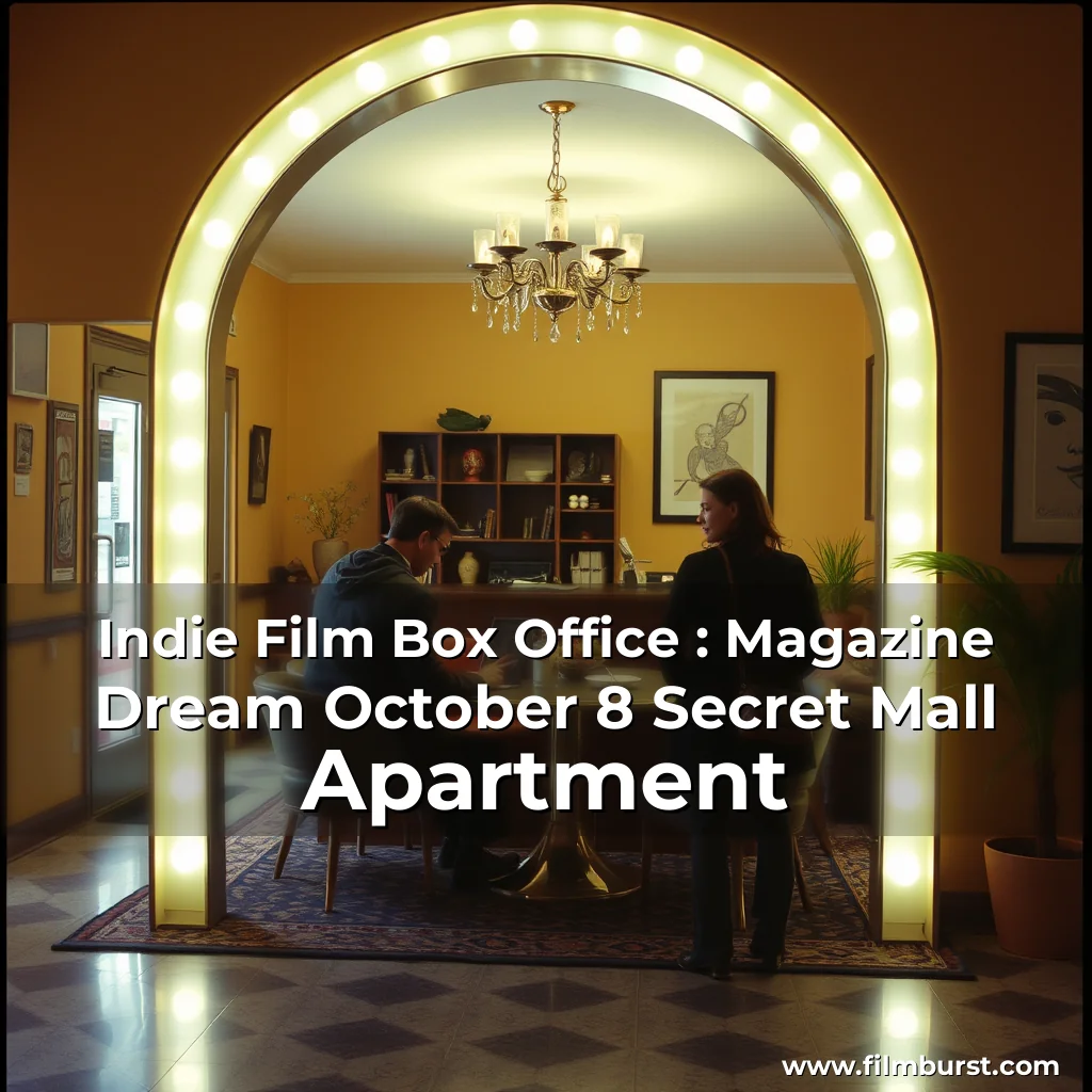 Read more about the article Indie Film Box Office : Magazine Dream  October 8  Secret Mall Apartment