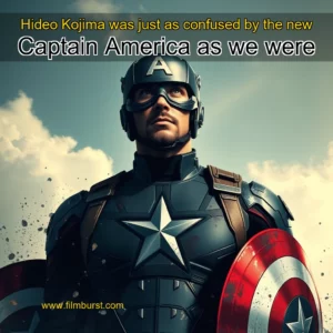 Artistic representation for Hideo Kojima was just as confused by the new Captain America as we were