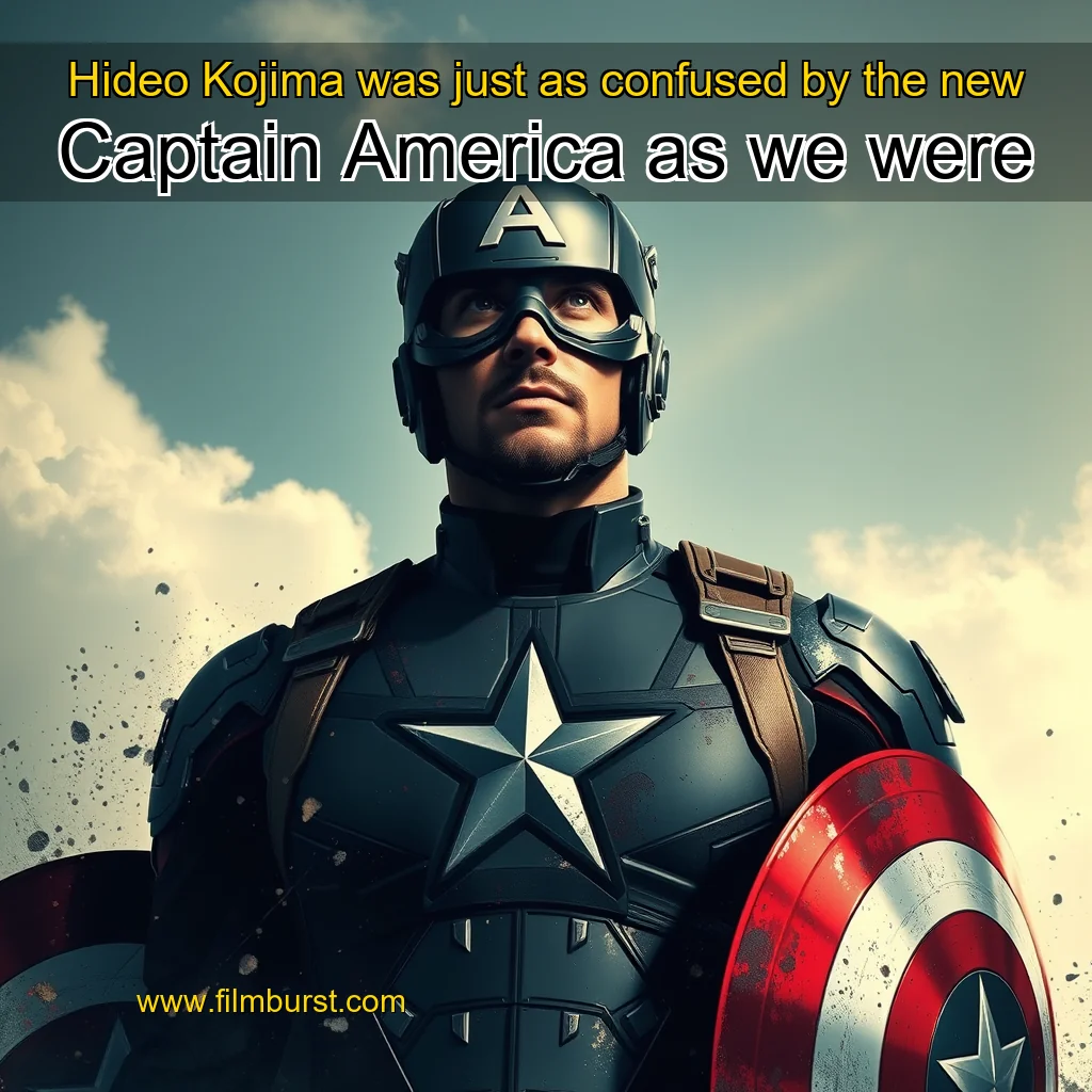 Read more about the article Hideo Kojima was just as confused by the new Captain America as we were