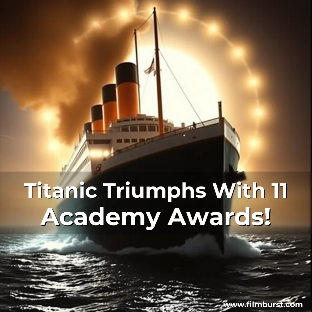 Read more about the article Titanic Triumphs With 11 Academy Awards!