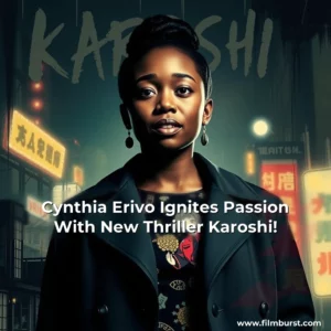 Artistic representation for Cynthia Erivo Ignites Passion With New Thriller Karoshi!