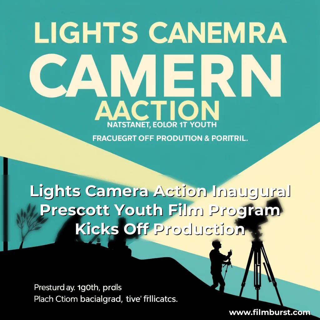 Read more about the article Lights  Camera  Action  Inaugural Prescott Youth Film Program Kicks Off Production
