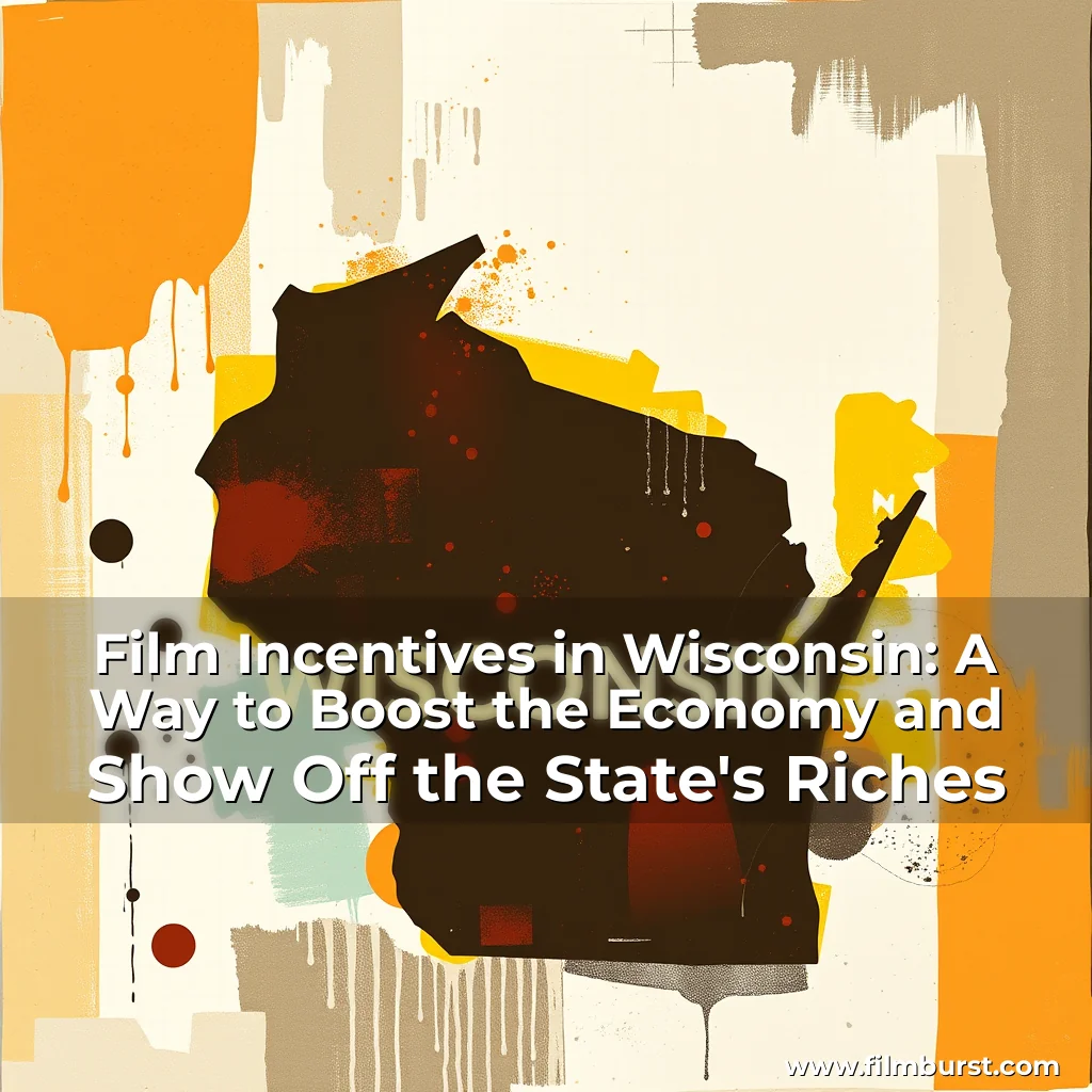 Artistic representation for Film Incentives in Wisconsin: A Way to Boost the Economy and Show Off the State's Riches