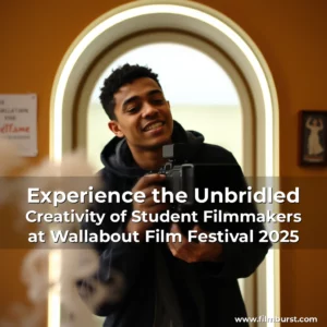Artistic representation for Experience the Unbridled Creativity of Student Filmmakers at Wallabout Film Festival 2025