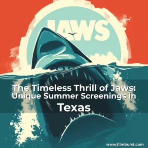 Artistic representation for The Timeless Thrill of Jaws: Unique Summer Screenings in Texas