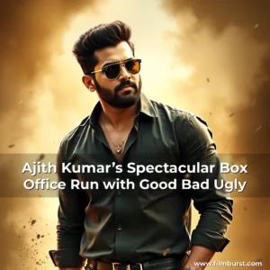 Artistic representation for Ajith Kumar’s Spectacular Box Office Run with Good Bad Ugly