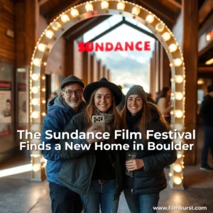 Artistic representation for The Sundance Film Festival Finds a New Home in Boulder