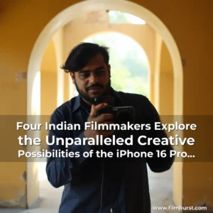 Artistic representation for Four Indian Filmmakers Explore the Unparalleled Creative Possibilities of the iPhone 16 Pro Max in the MAMI Select: Filmed on iPhone Project