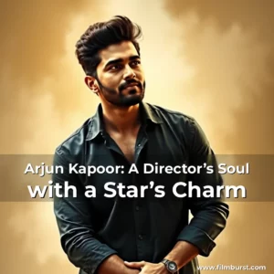 Artistic representation for Arjun Kapoor: A Director’s Soul with a Star’s Charm