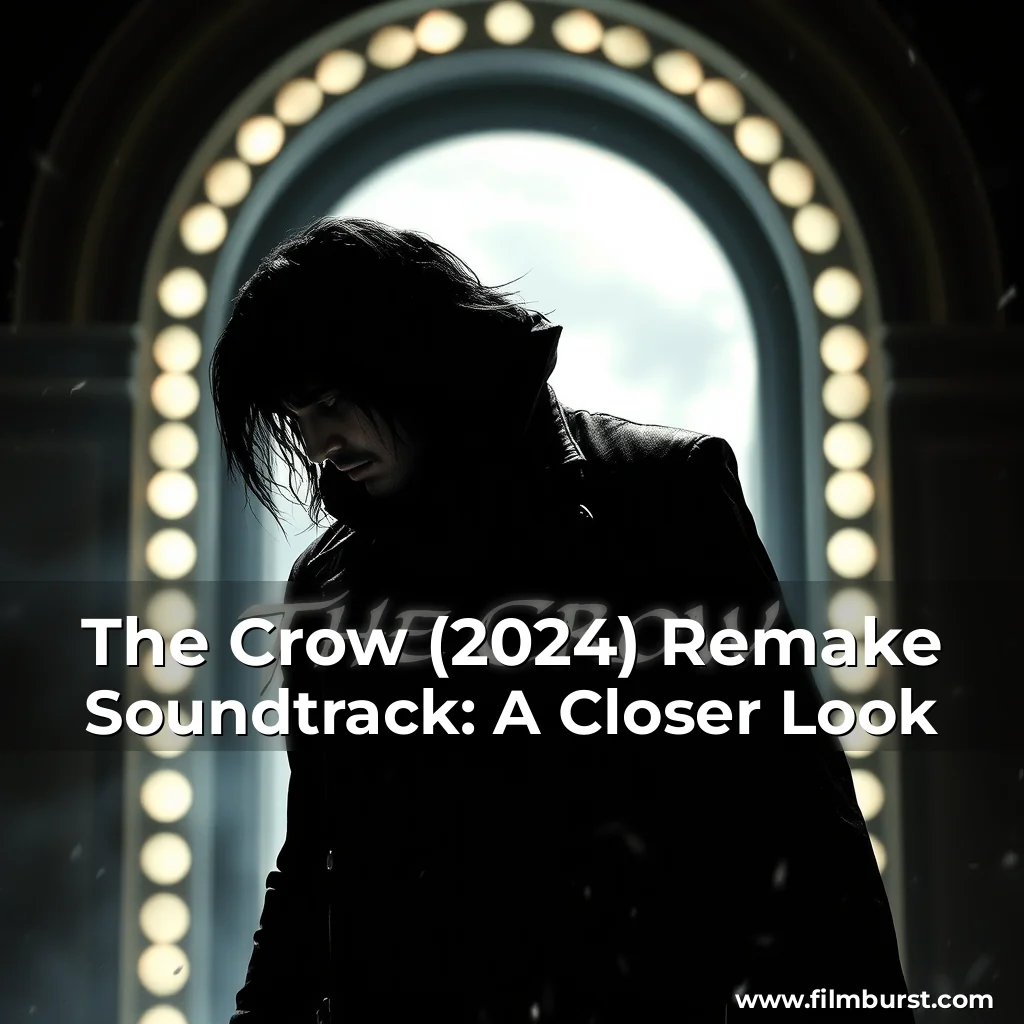 Artistic representation for The Crow (2024) Remake Soundtrack: A Closer Look