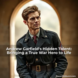 Artistic representation for Andrew Garfield's Hidden Talent: Bringing a True War Hero to Life
