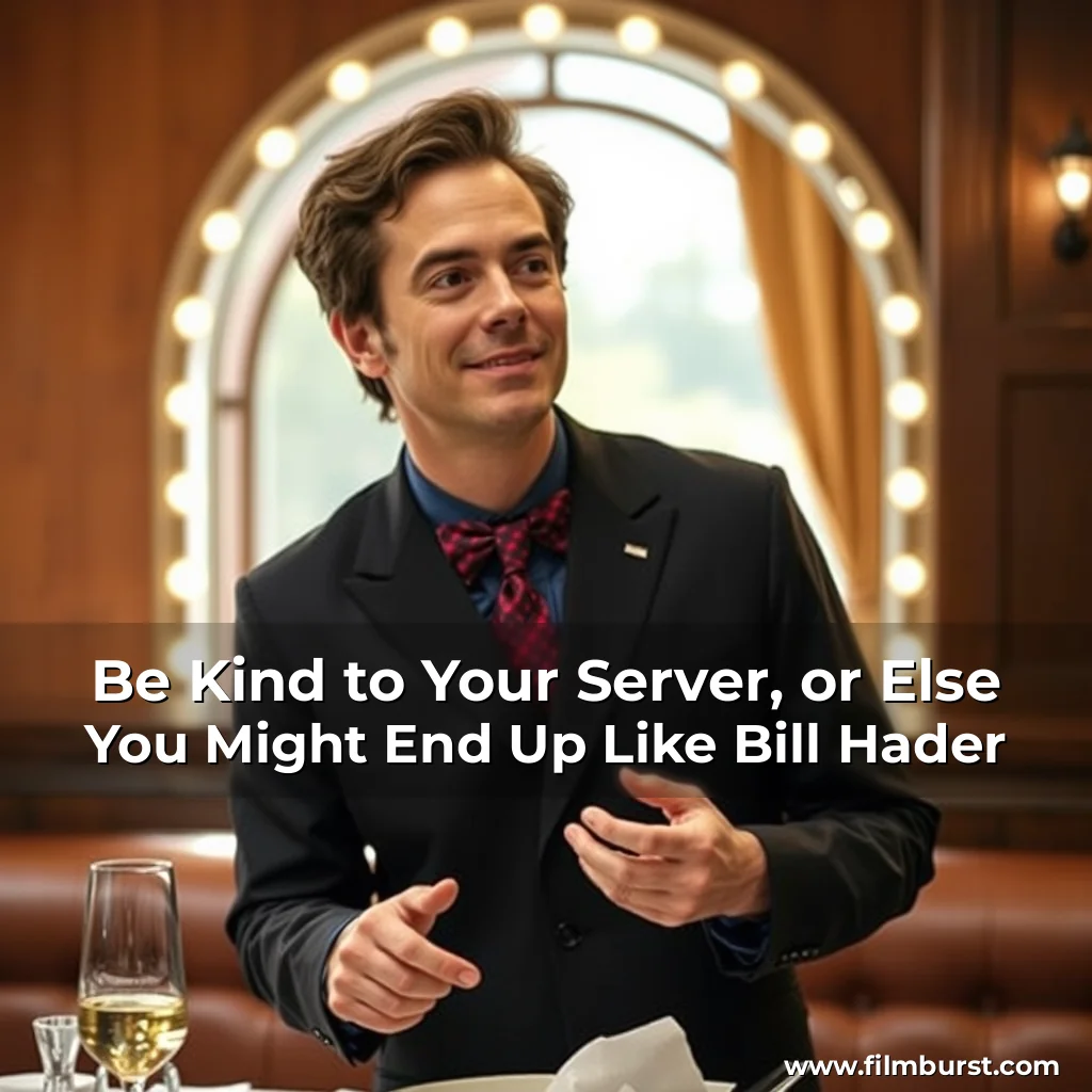 Read more about the article Be Kind to Your Server, or Else You Might End Up Like Bill Hader