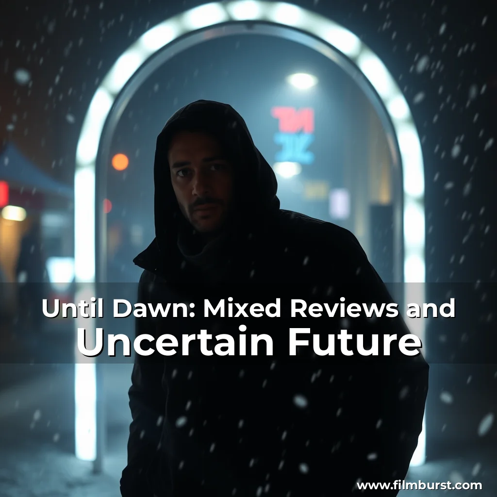 Artistic representation for Until Dawn: Mixed Reviews and Uncertain Future