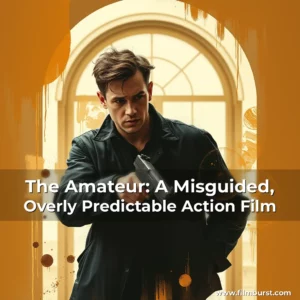 Artistic representation for The Amateur: A Misguided, Overly Predictable Action Film